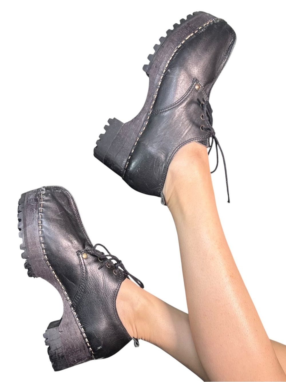 Sacha London Vintage chunky platforms shoes
